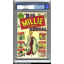 Millie the Model Annual #1 (Marvel, 1962) CGC VF+ 8.5 Off-white to white pages. Here is a book th...