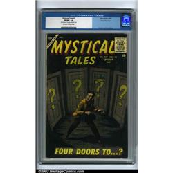 Mystical Tales #3 White Mountain pedigree (Atlas, 1956) CGC FN/VF 7.0 Off-white to white pages. A...