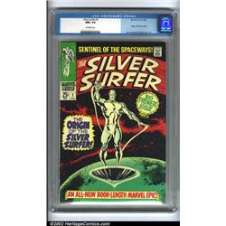 The Silver Surfer #1 Edenwald pedigree (Marvel, 1968) CGC NM+ 9.6 Off-white pages. The Sentinel o...