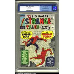 Strange Tales Annual #2 Circle 8 pedigree (Marvel, 1963) CGC NM- 9.2 Off-white to white pages. Ja...