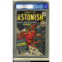 Tales to Astonish #14 (Marvel, 1956) CGC VF- 7.5 Off-white pages. "You will never ever forget Kra...