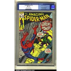 The Amazing Spider-Man #98 (Marvel, 1971) CGC NM+ 9.6 Cream to off-white pages. The Green Goblin...
