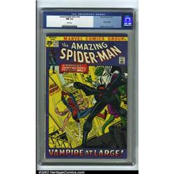 The Amazing Spider-Man #102 Edenwald pedigree (Marvel, 1971) CGC NM 9.4 White pages. Hard to find...