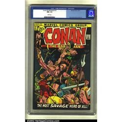 Conan the Barbarian #12 (Marvel, 1971) CGC NM+ 9.6 White pages. Gil Kane's fantastic artwork on t...