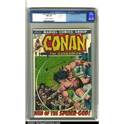 Conan the Barbarian #13 (Marvel, 1972) CGC NM+ 9.6 Off-white to white pages. Barry Smith's Conan...