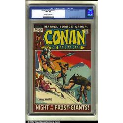 Conan the Barbarian #16 (Marvel, 1972) CGC NM+ 9.6 Off-white to white pages. This classic book by...