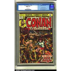 Conan The Barbarian #24 (Marvel, 1973) CGC NM/MT 9.8 Off-white pages. Here is one amazing book. N...