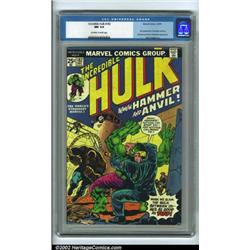 The Incredible Hulk #182 Edenwald pedigree (Marvel, 1974) CGC NM 9.4 Off-white to white pages. Th...