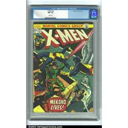 X-Men #84 Edenwald pedigree (Marvel, 1973) CGC NM- 9.2 White pages. These reprint books languishe...