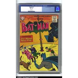 Batman #103 (DC, 1956) CGC NM 9.4 White pages. This issue of Batman came out at the very dawn of...