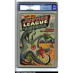 The Brave and the Bold #28 (DC, 1960) CGC VF- 7.5 Cream pages. DC's revival of its Golden Age glo...