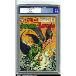 The Brave and the Bold #51 (DC, 1964) CGC VF 8.0 Off-white pages. Aquaman and Hawkman team up in...