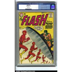 The Flash #109 (DC, 1959) CGC VF/NM 9.0 Off-white pages. When this issue came out, DC was really...
