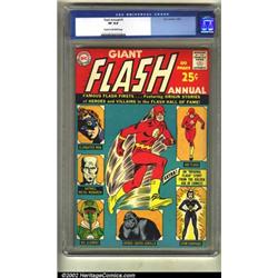 The Flash Lot (DC, 1963-1972). Group of 3 comics including: Flash Annual #1 CGC VF 8.0, Flash #21...