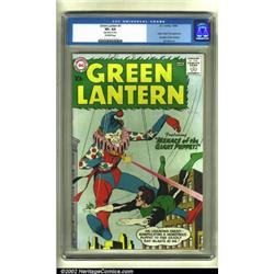Green Lantern #1 (DC, 1960) CGC VF+ 8.5 Off-white pages. Here is a really nice copy of this key f...