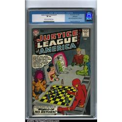 Justice League of America #1 Bethlehem pedigree (DC, 1960) CGC VF 8.0 Light tan to off-white page...