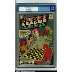 Justice League of America #1 (DC, 1960) CGC FN+ 6.5 Cream to off-white pages. This is a nice, sol...