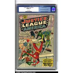 Justice League of America #5 (DC, 1961) CGC VF/NM 9.0 Off-white pages. Early DC Silver Age books...