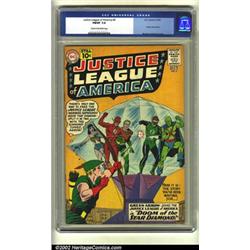 Justice League of America Lot (DC, 1961-1962). This is a complete run from #4-10 that are all CGC...