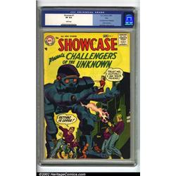 Showcase #7 Ohio pedigree (DC, 1957) CGC VF 8.0 White pages. This issue features the second appea...