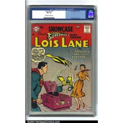 Showcase #10 (DC, 1957) CGC FN- 5.5 Off-white to white pages. Lois Lane made her second solo appe...