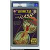 Image 1 : Showcase #14 (DC, 1958) CGC VF+ 8.5 Cream to off-white pages. The Flash makes his fourth and fina...
