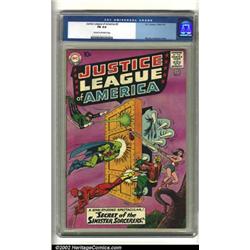 Silver Age Group (DC 1960-1961). Lot of four early appearances of Justice League of America all C...