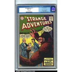 Strange Adventures #117 (DC, 1960) CGC FN/VF 7.0 Off-white pages. This key issue is the origin an...