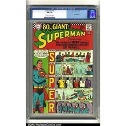 Superman #193 (DC, 1967) CGC NM+ 9.6 Off-white to white pages. Five Superman stories of action an...