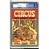 Image 1 : Circus the Comic Riot #1 (Globe Syndicate, 1938) CGC VF+ 8.5 Cream to off-white pages. This key n...