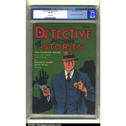 Detective Picture Stories #1 (Comics Magazine, 1936) CGC FN- 5.5 Off-white pages. This extremely...