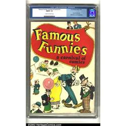 Famous Funnies: Carnival of Comics #1 (No Publisher, 1933) CGC FN/VF 7.0 Cream to off-white pages...