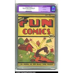 More Fun Comics #11 (DC, 1936) CGC Apparent VF/NM 9.0 Extensive (P) Cream to off-white pages. Aft...