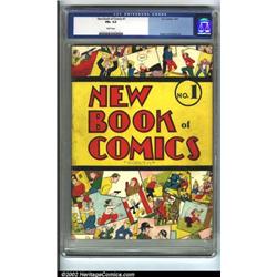 New Book of Comics #1 (DC, 1937) CGC FN + 6.5 White pages. Listed as rare by Overstreet, this boo...
