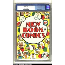 New Book of Comics #2 Mile High pedigree (DC, 1938) VF/NM 9.0 Off-white to white pages. In the 20...