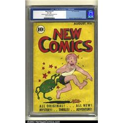 New Comics #7 (DC, 1936) CGC GD+ 2.5 Cream to off-white pages. Here is a solid copy of this extre...