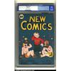 New Comics #9 (DC, 1936) CGC FN+ 6.5 Cream to off-white pages. This rare book from 1936 has a nic...