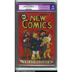 New Comics #11 (DC, 1936) CGC Apparent VF- 7.5 Slight (A) Cream to off-white pages. This signific...