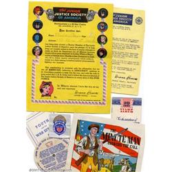 Junior Justice Society of America Kit (DC, 1945). This Junior justice Society of America kit cont...