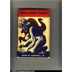 Who Goes There? First Edition (Shasta Publishers, 1947). John W. Campbell, Jr. signed this first...