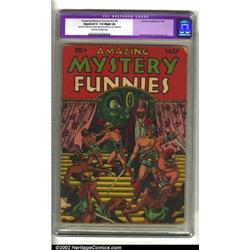 Amazing Mystery Funnies v2 #5 (Centaur, 1939) CGC Apparent GD- 1.8 Slight (A) Cream to off-white...