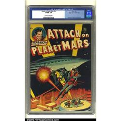 Attack on Planet Mars #nn Mile High pedigree (Avon, 1951) CGC VF/NM 9.0 Off-white to white pages....