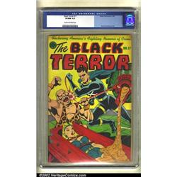 Black Terror, The #17 (Nedor Publications, 1947) CGC VF/NM 9.0 Cream to off-white pages. The Blac...