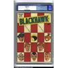 Blackhawk #11 Big Apple pedigree (Quality, 1946) CGC NM- 9.2 White pages. This checkerboard cover...