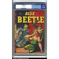 Blue Beetle #49 (Feature, 1947) CGC VF 8.0 Off-white to white pages. This is a representative Jac...