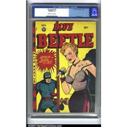 Blue Beetle #50 (Feature, 1947) CGC VF/NM 9.0 Off-white to white pages. Here is Jack Kamen doing...