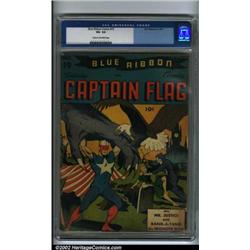 Blue Ribbon Lot (MLJ, 1940-41). Two nice unrestored Blue Ribbon Comics make up this lot. Issue #7...