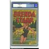 Image 1 : Brenda Starr V2, #5 (Superior, 1948) CGC NM- 9.2 White pages. Brenda Starr never looked finer tha...