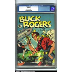 Buck Rogers #1 (Eastern Color, 1940) CGC VG/FN 5.0 Cream to off-white pages. First created in 192...