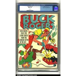 Buck Rogers #3 Mile High pedigree (Eastern Color, 1941) CGC NM+ 9.6 White pages. Offered here is...